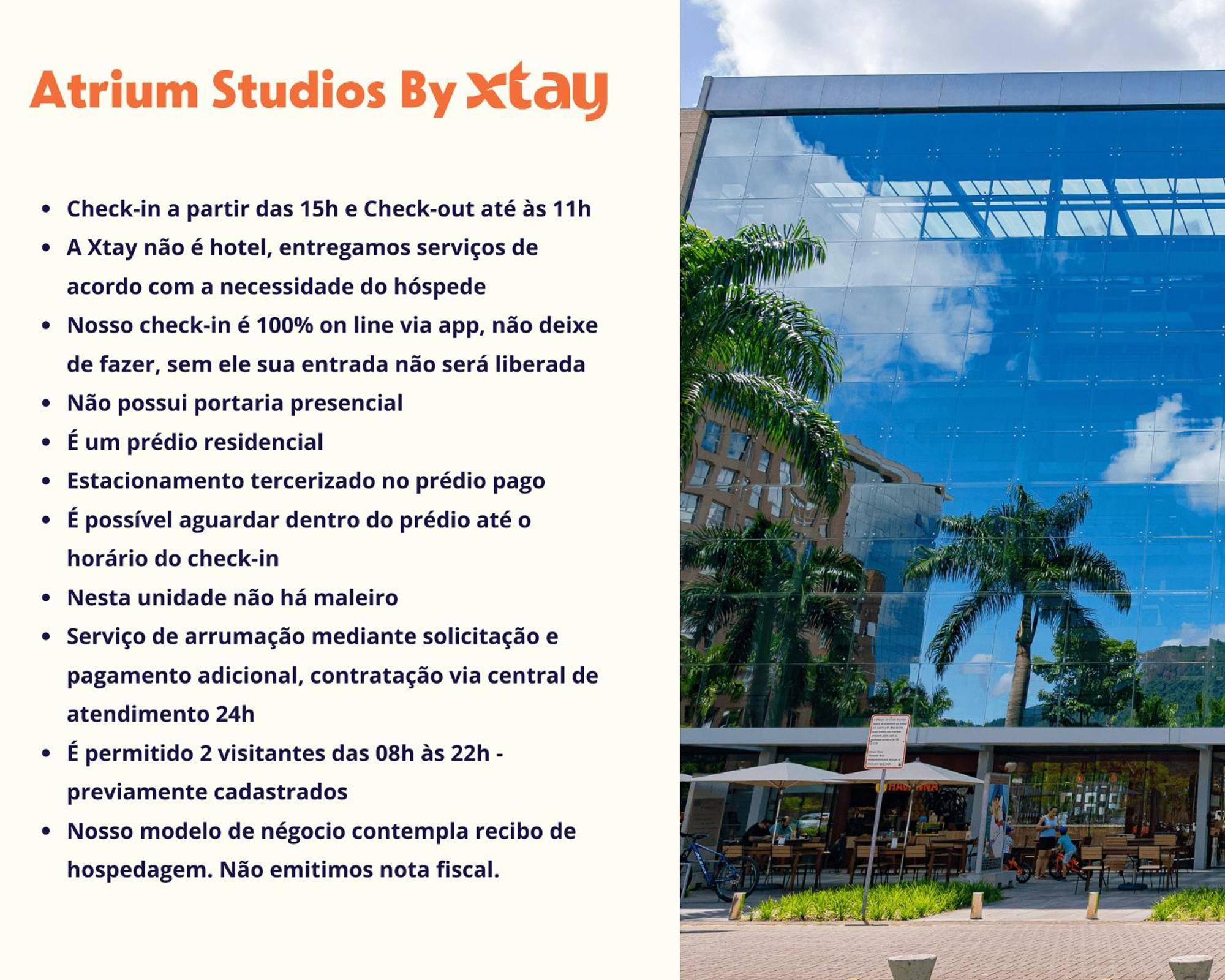 Atrium Studios By Xtay Em Palhoca Palhoça Exterior foto